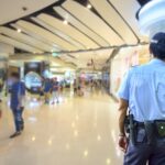 Shopping center security guard company