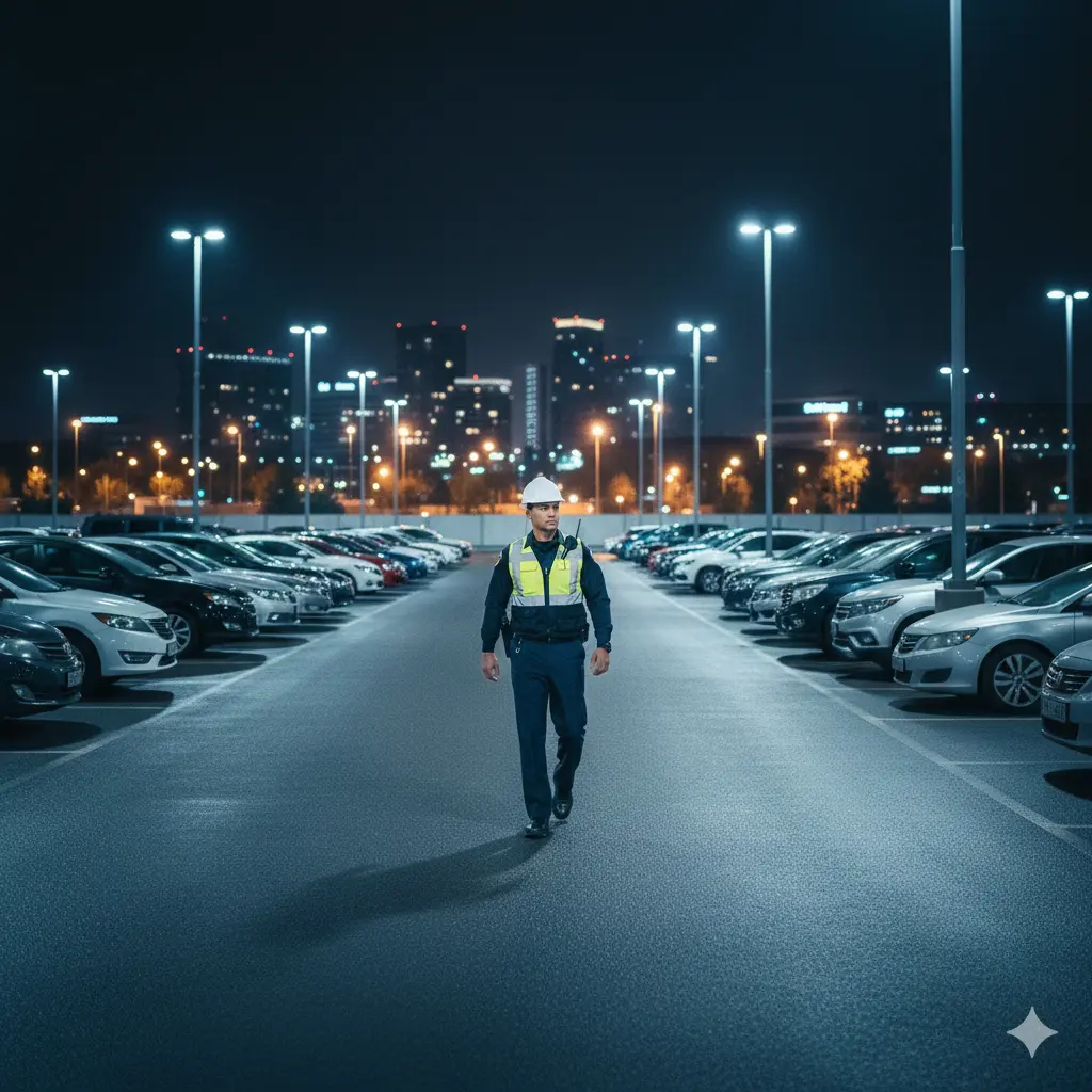 parking loat security guard
